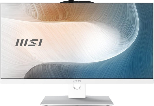 MSI Modern 9S6-AE0122-845 23.8” AIO, i3, 8GB RAM, 256GB SSD, Win 11, Blanco