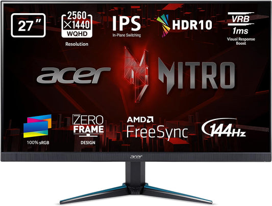 Monitor de PC Acer Nitro 27" VG270UPBMIIPX - Pantalla de Ordenador